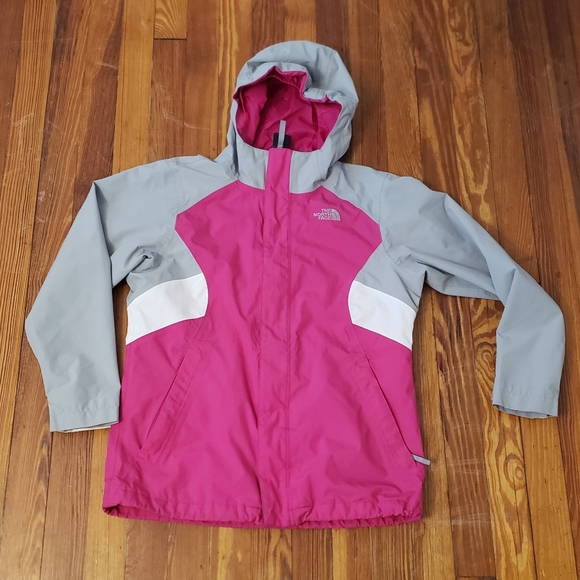 The North Face Other - THE NORTH FACE HYVENT GIRL'S PINK GRAY WARM WINTER